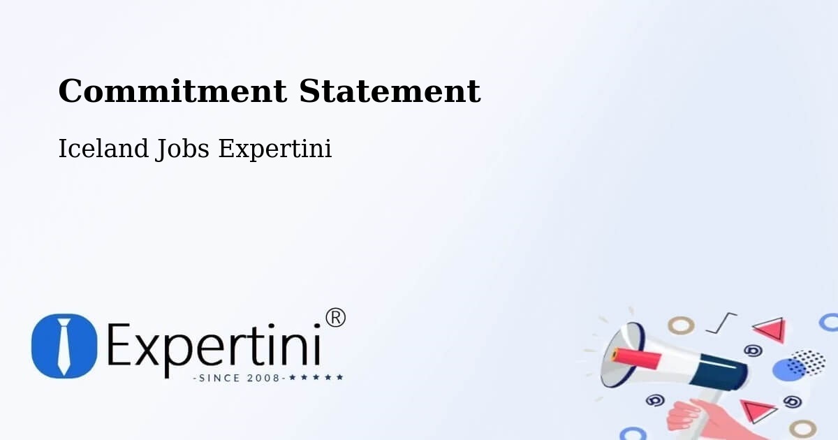 Corporate Commitment – Skaftárhreppur - Iceland Jobs Expertini